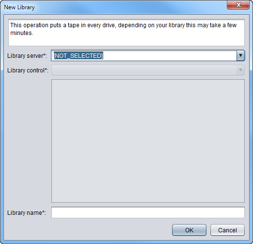 c)	Wählen Sie unter Library Server  den Server aus. (ia7ts18.png)